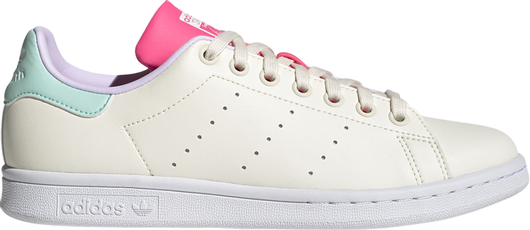 Кроссовки Adidas Wmns Stan Smith 'Cream Pink Mint', кремовый - фото