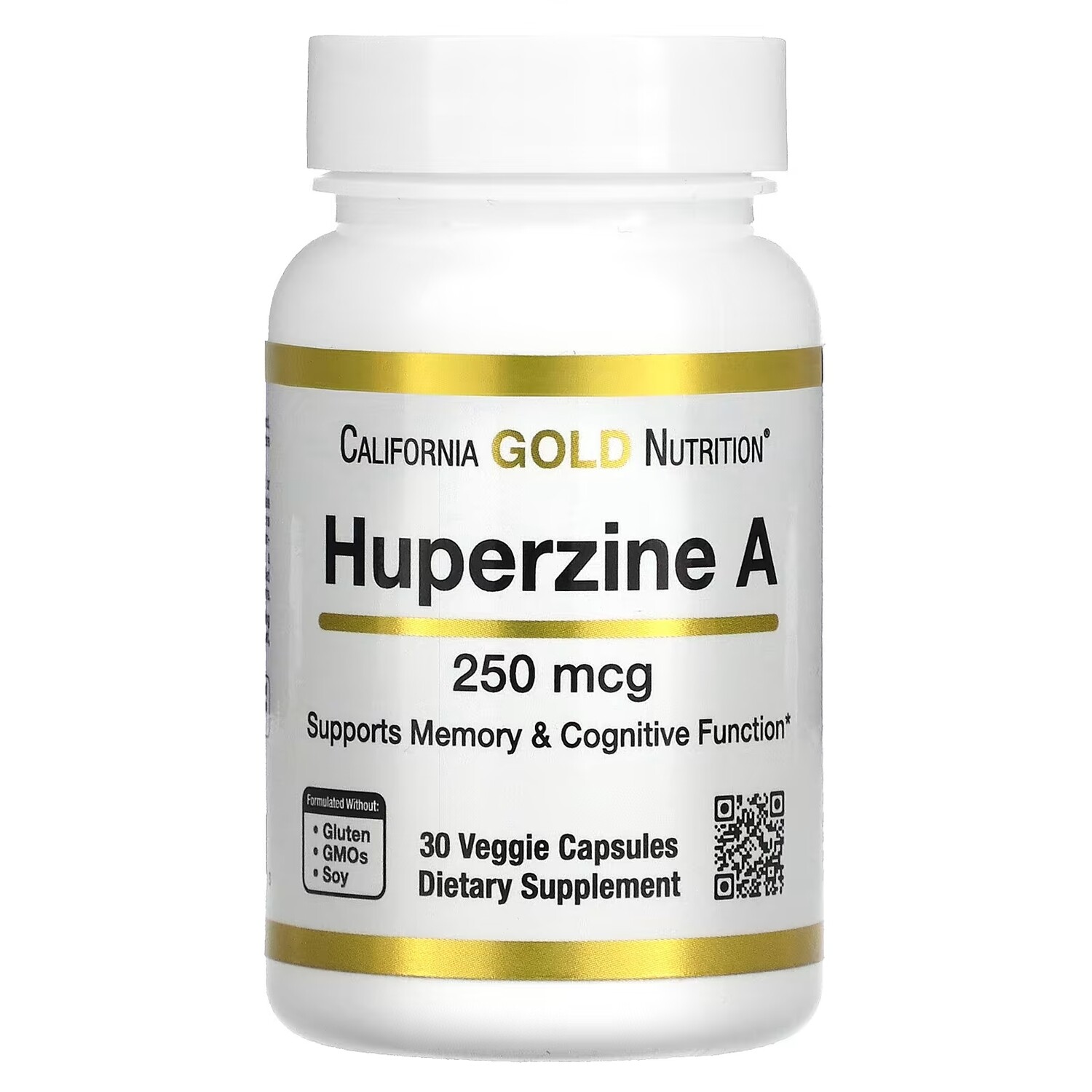 

Гуперзин А California Gold Nutrition, 30 капсул