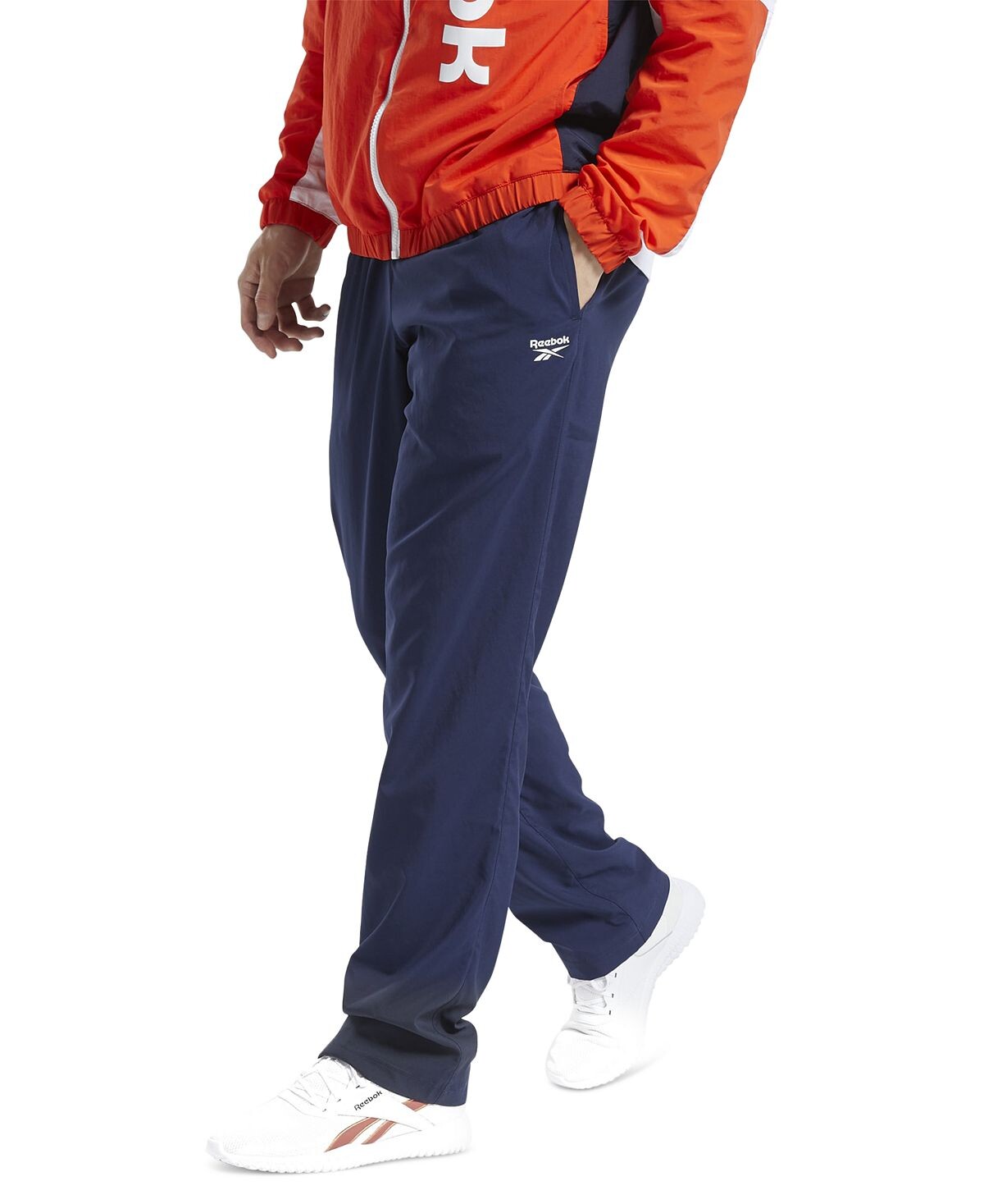 

Мужские влагоотводящие штаны с завязками, классическая посадка, essentials training essentials Reebok, мульти