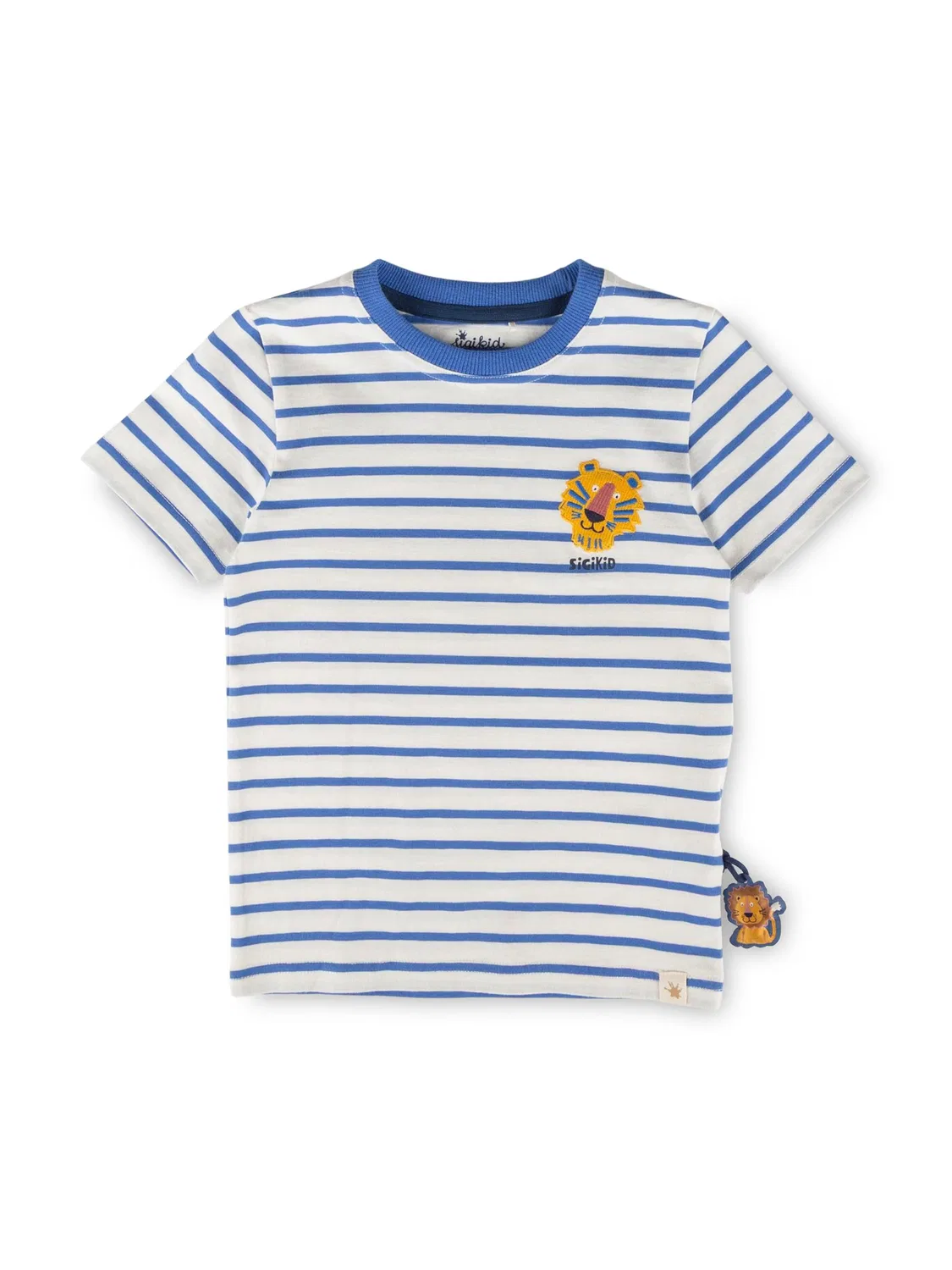 Sigikid Рубашка T-Shirt Tiger & Löwe белого цвета