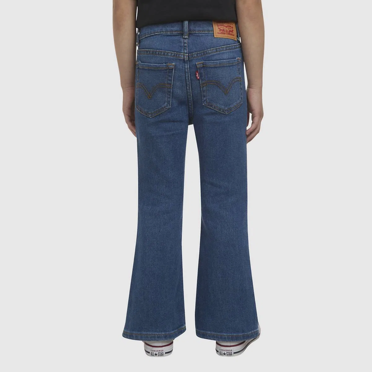 Джинсы-Клеш с высокой посадкой 726 для девочек 4-6 размера Levi's, Double Talk - Dark Wash — фото 4