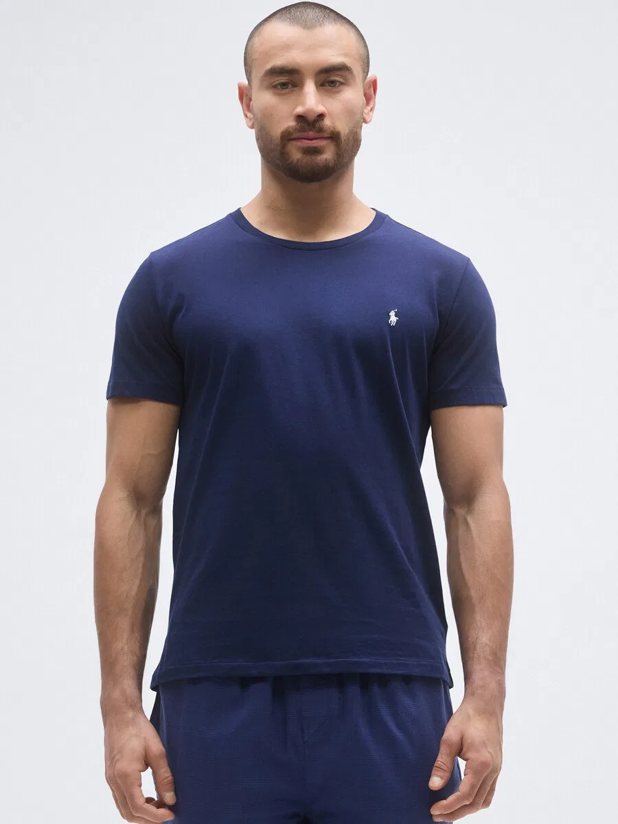 Рубашка Polo Ralph Lauren темно-синего цвета — фото 2