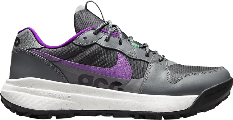 

Кроссовки Nike ACG Lowcate 'Smoke Grey Vivid Purple', серый
