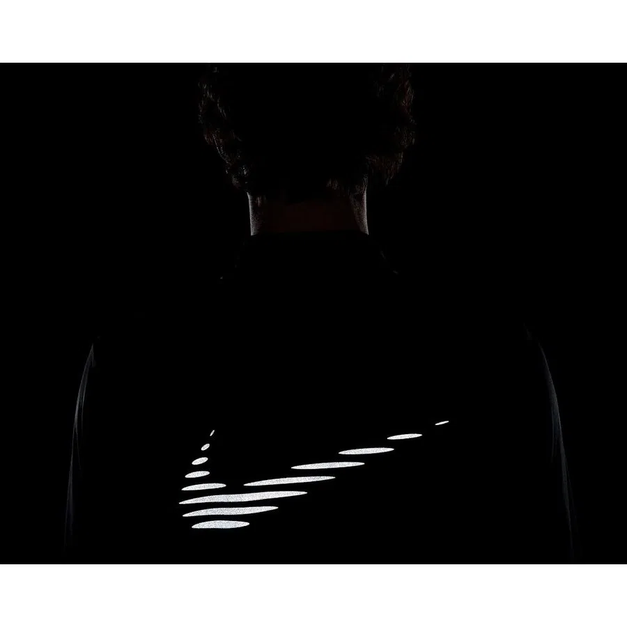 Мужская беговая куртка с полузамком Dri-FIT Pacer Flash, Nike, Дымчатый — фото 4