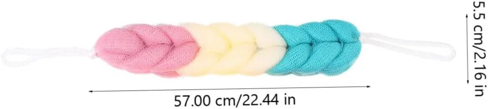 Набор для душа из 3 шт, Peeling Badetücher, MAGICLULU, 57x5,5 см, мультиколор — фото 2
