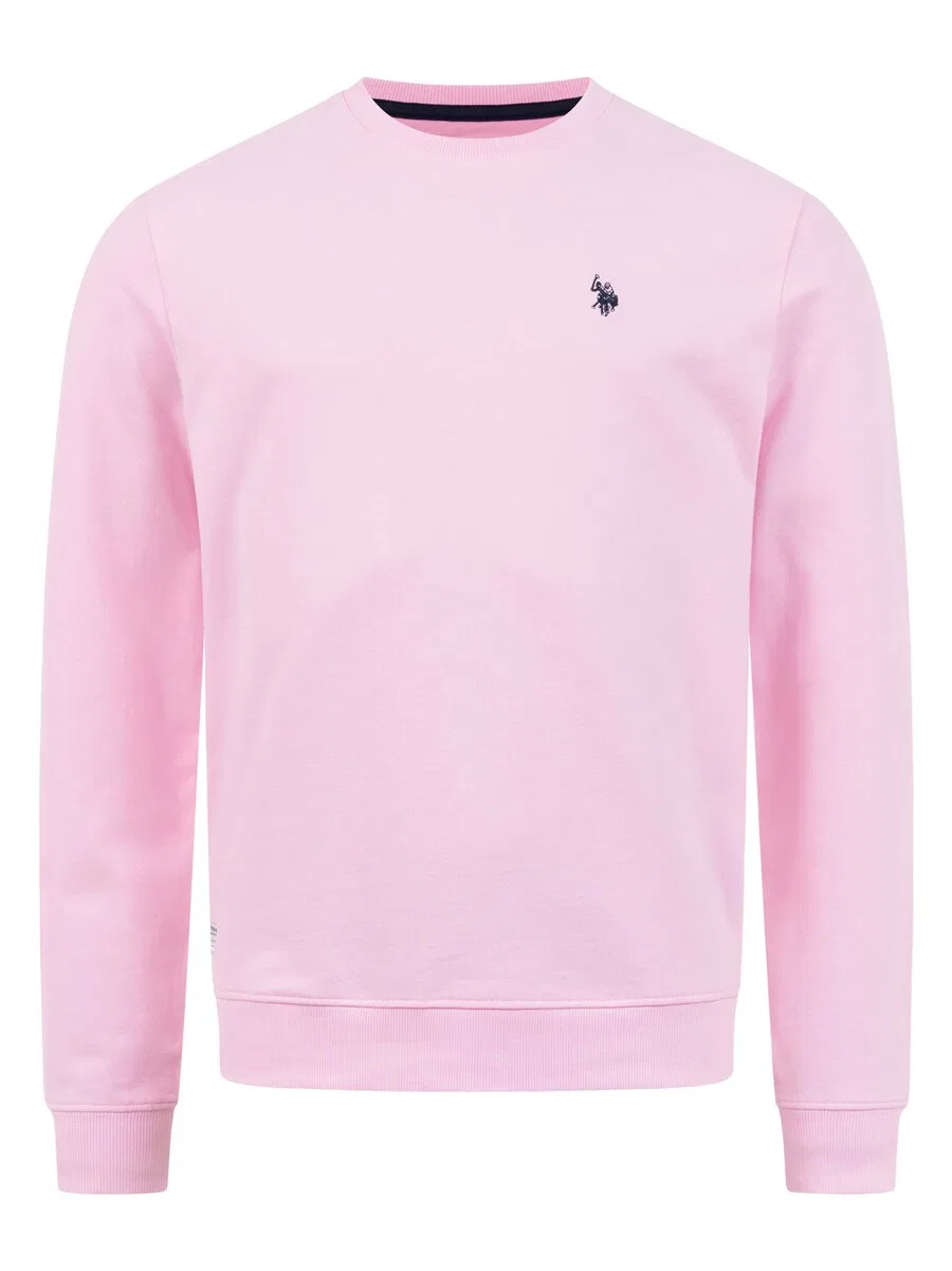 Толстовка U.S. POLO ASSN. розового цвета