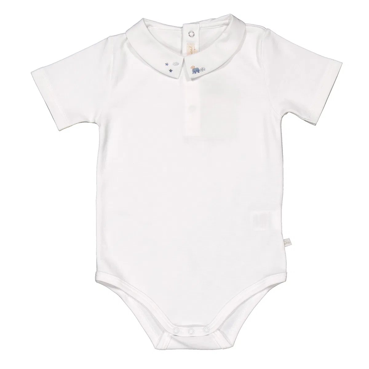 Комплект боди с коротким рукавом Toddler Short-Sleeve Onesie Marie Chantal, White