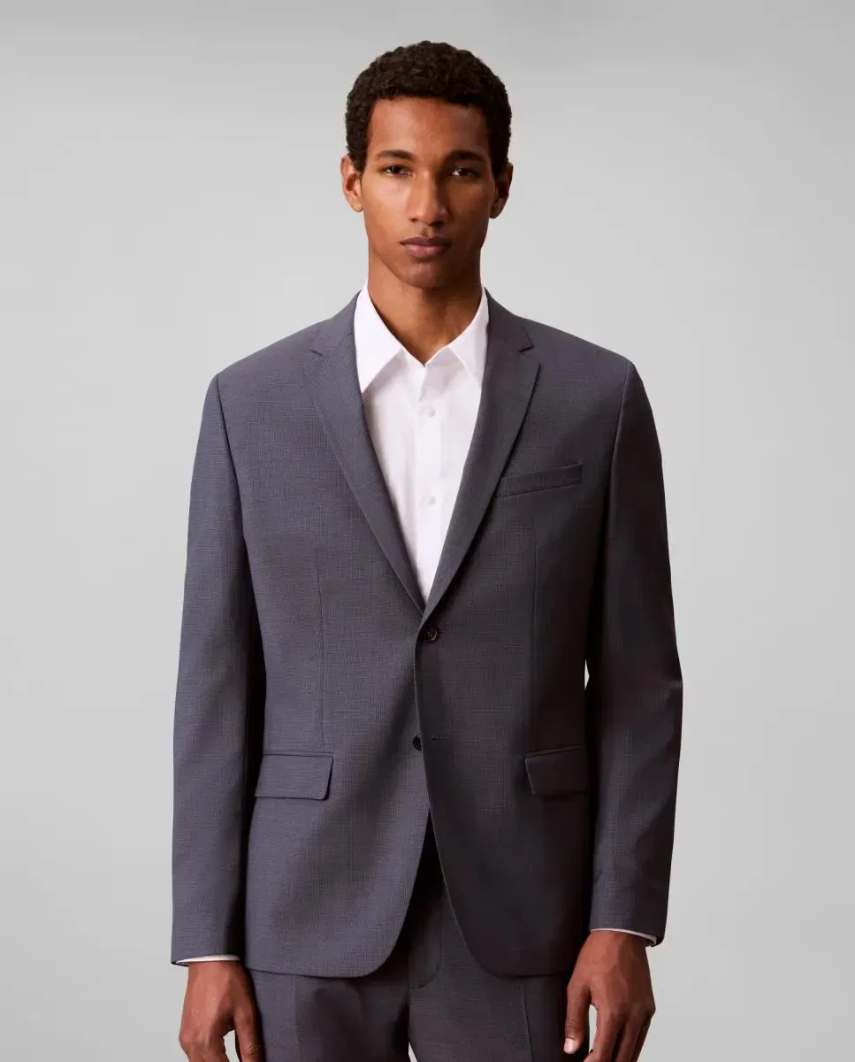 Мужской пиджак из шерсти Calvin Klein, Azul