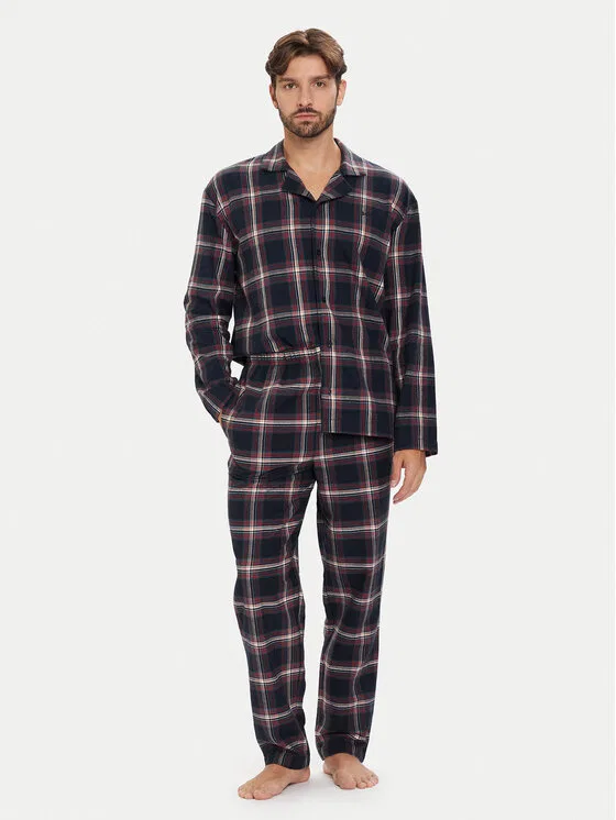 Пижама regular fit Holiday Boss, темно-синий