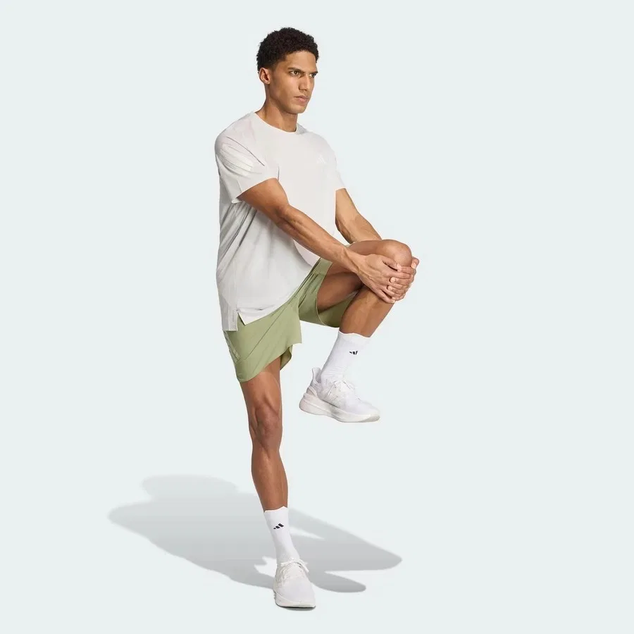 Футболка с длинным рукавом Climacool adidas, Серый — фото 3
