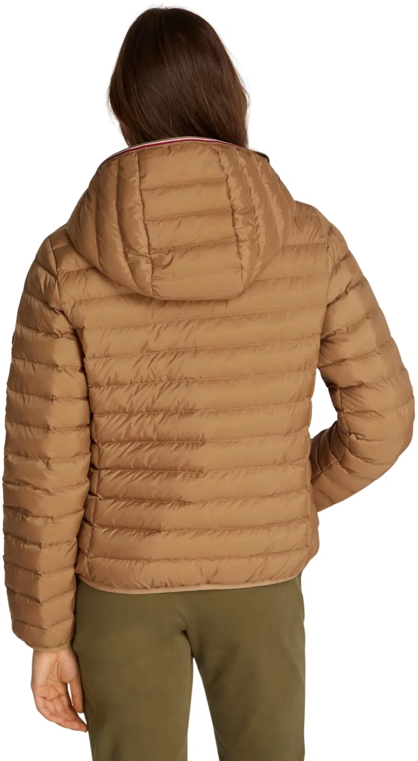 Женская куртка утепленная двусторонняя Tommy Hilfiger, Khaki (Safari Canvas) — фото 2