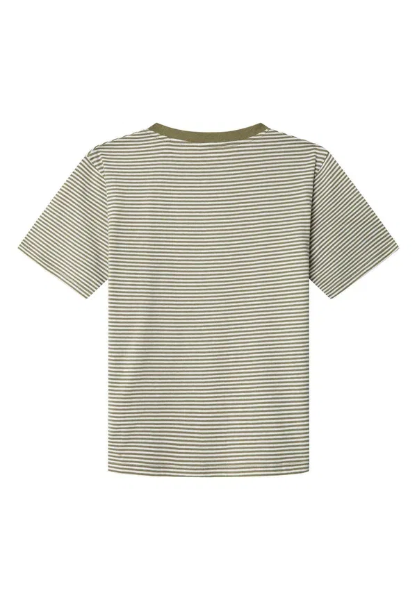 Футболка хлопковая Emmet Pepe Jeans, dusky green, темно-зеленый — фото 2