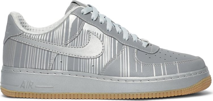 

Кроссовки Nike Air Force 1 Low Supreme 'Krink', серебряный, Серый, Кроссовки Nike Air Force 1 Low Supreme 'Krink', серебряный