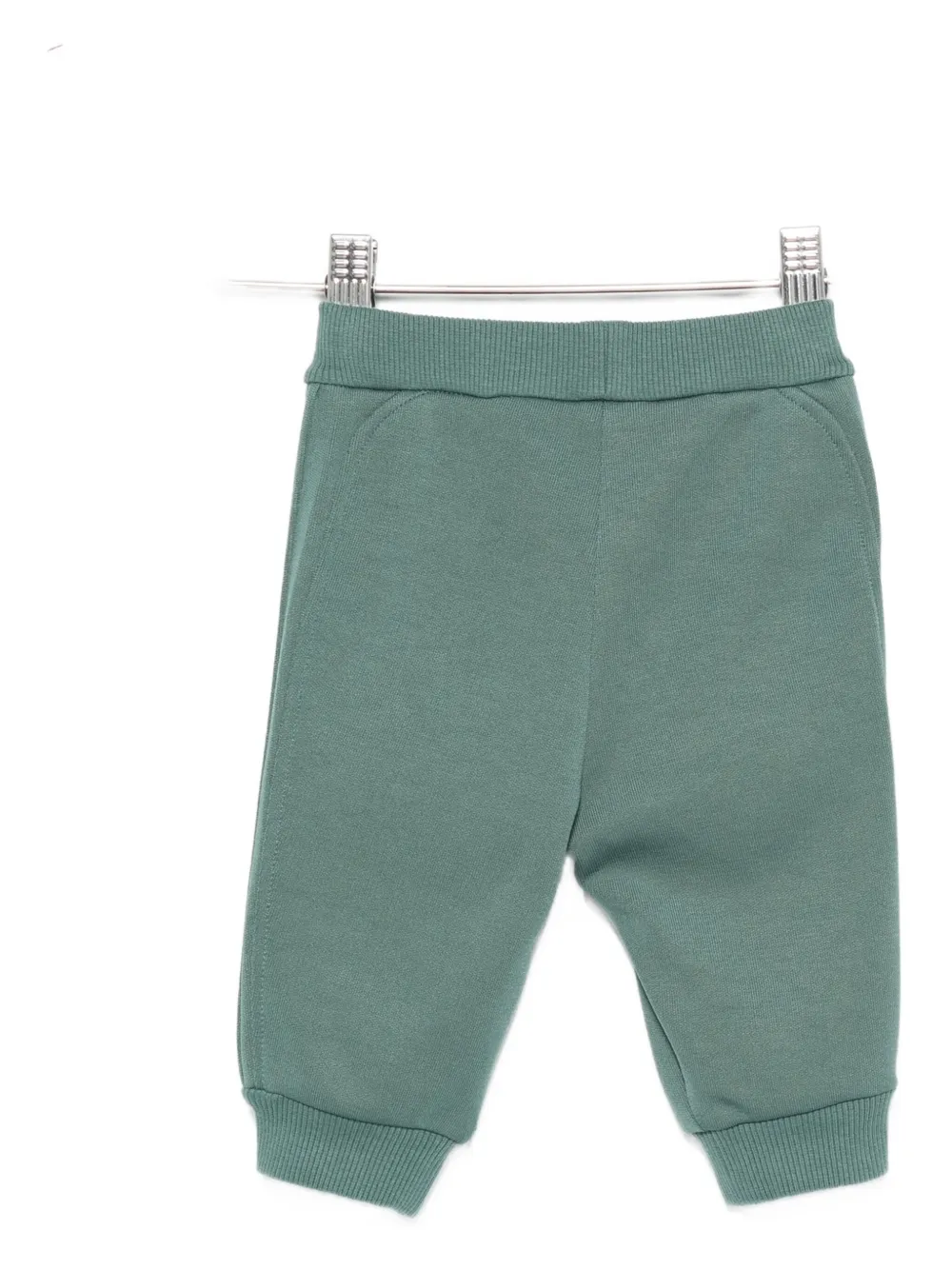 

Спортивные брюки с тисненым логотипом Emporio Armani Kids, зеленый