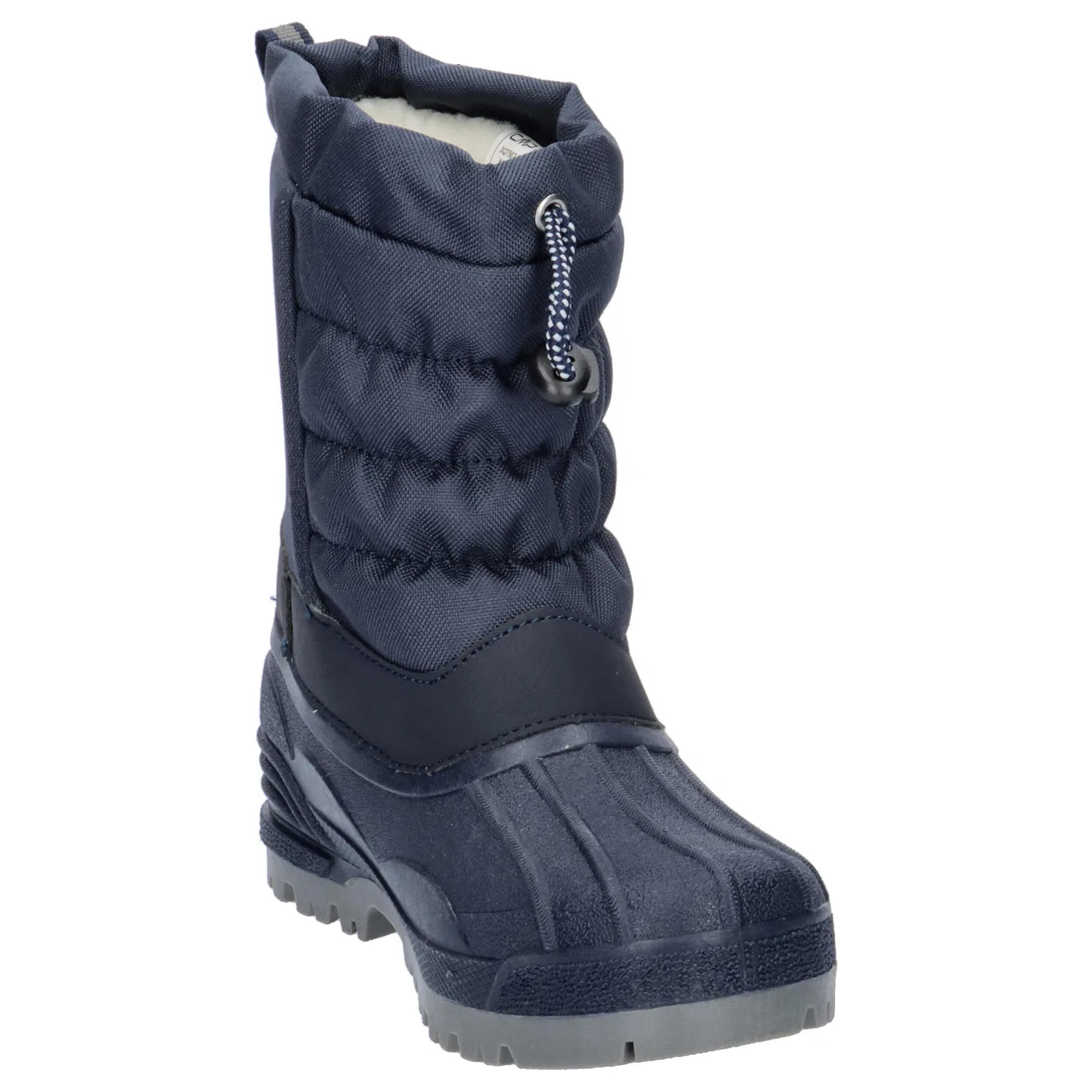 Детские зимние ботинки с высоким голенищем Hanki 3.0 Snow Boots Cmp, Dunkelblau / Grau / Schwarz — фото 2
