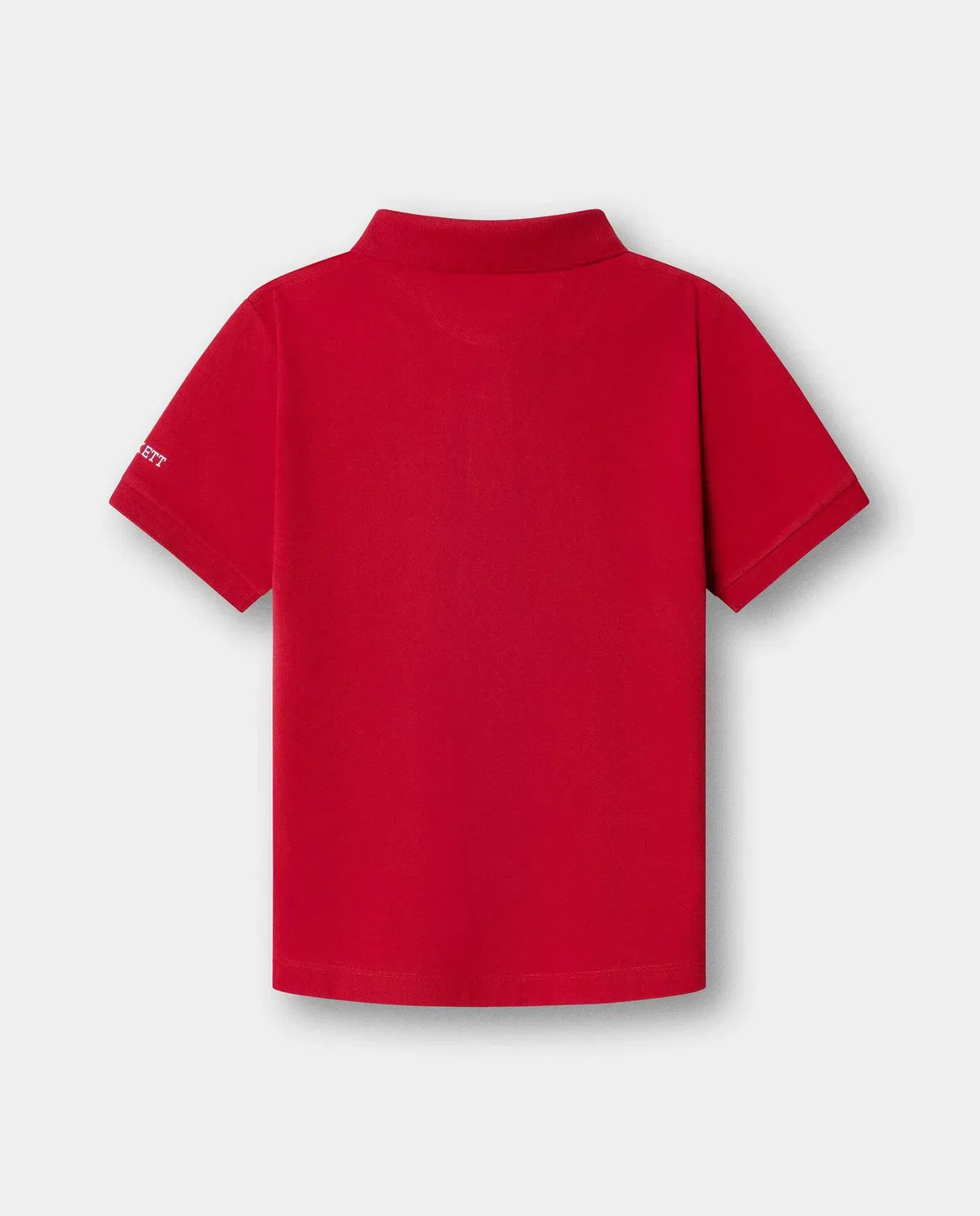 Детское поло для мальчиков с коротким рукавом Polo Heritage Stripe Trim Hackett, Rojo — фото 3