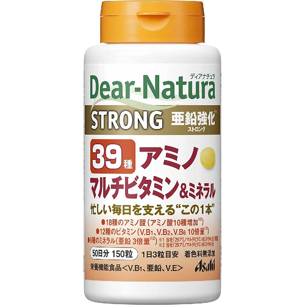 

Добавка Dear Natura Strong 39 Amino, Multivitamin & Mineral, 150 таблеток