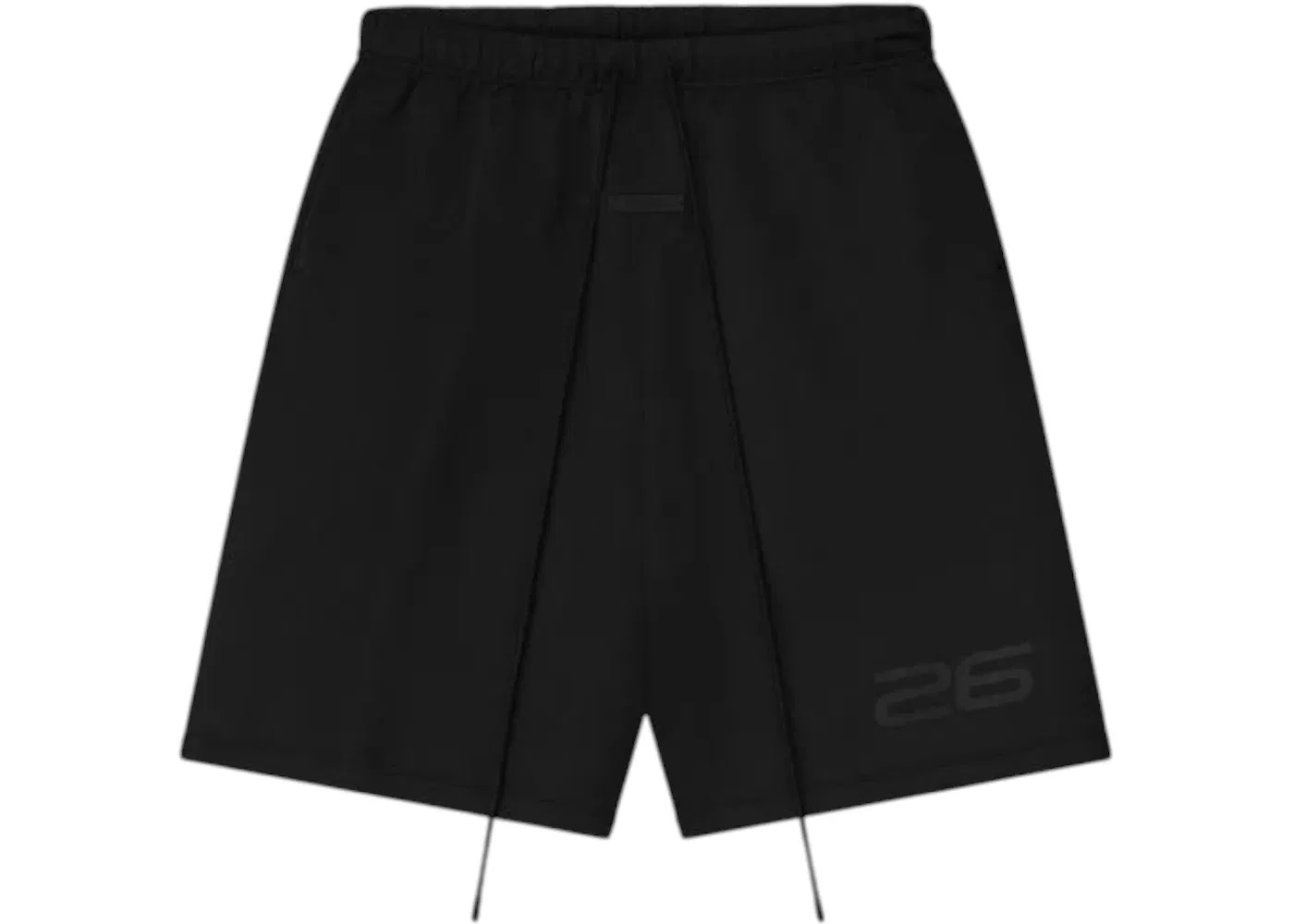 Мужские шорты из сатина Fleece Relaxed Sweatshort Fear of God, Vintage Black