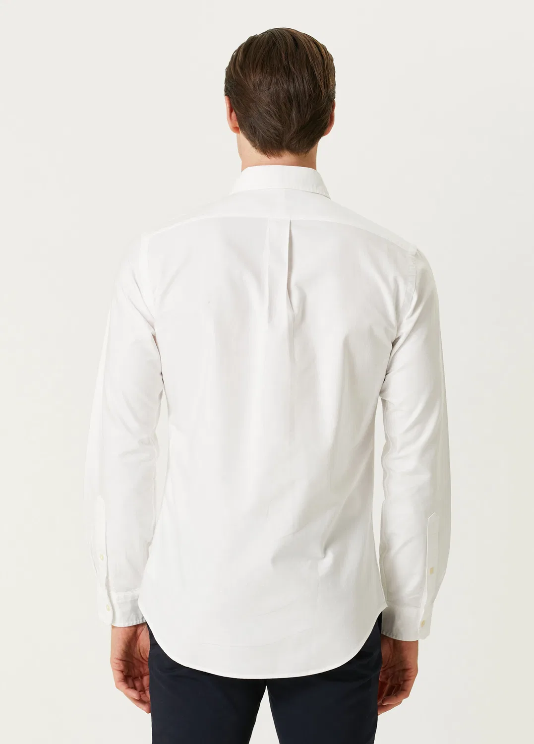 Рубашка Oxford Custom Fit Polo Ralph Lauren, белый — фото 4