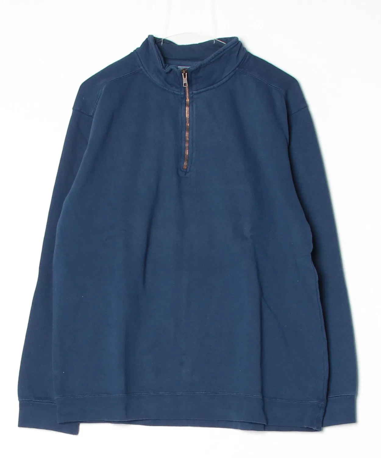 Детский свитшот с четверть-застежкой Unisex Garment-Dyed Quarter-Zip Sweatshirt Comfort Colors, Blue — фото 2