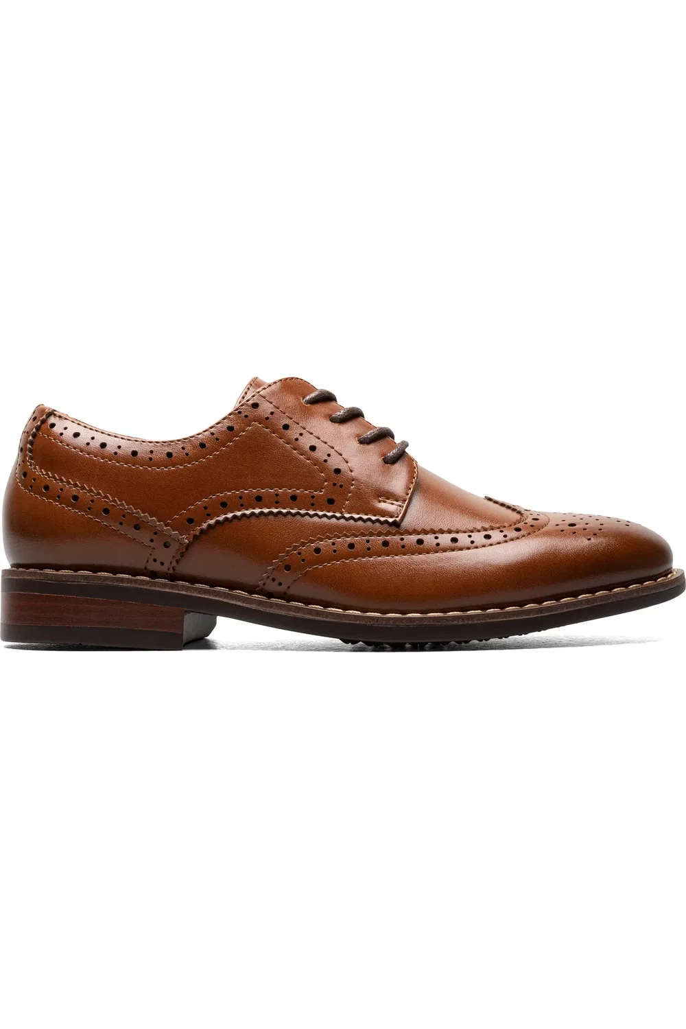 Детские туфли оксфорды на мягкой подошве Rucci Florsheim, Cognac — фото 3