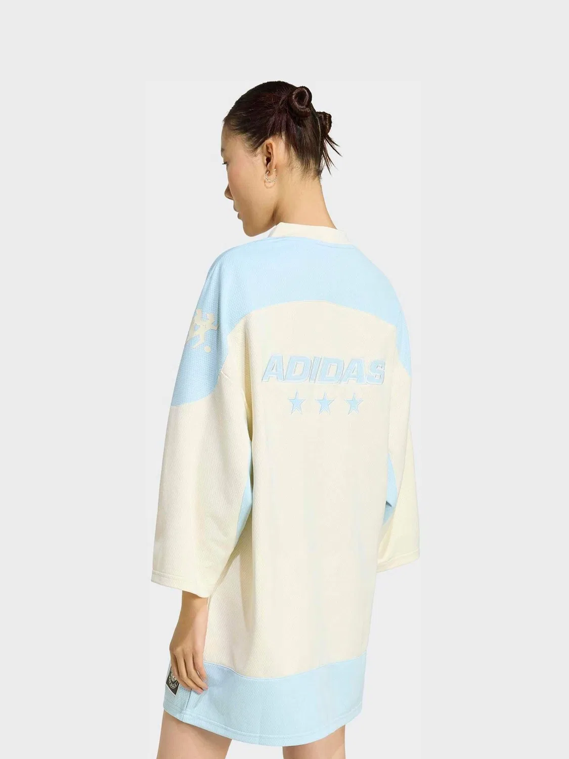 Платье-джерси хоккейное adidas Originals, Light Blue — фото 2