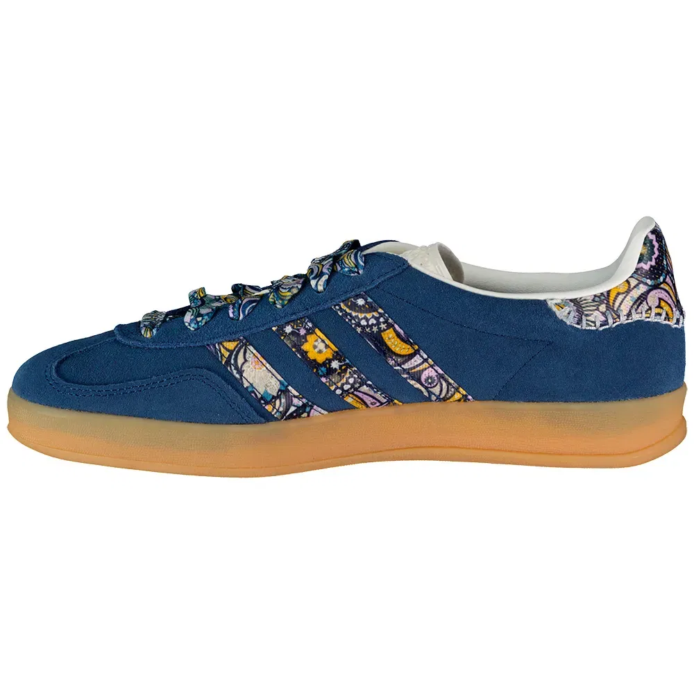 Кроссовки Gazelle Indoor Adidas Originals, синий — фото 3