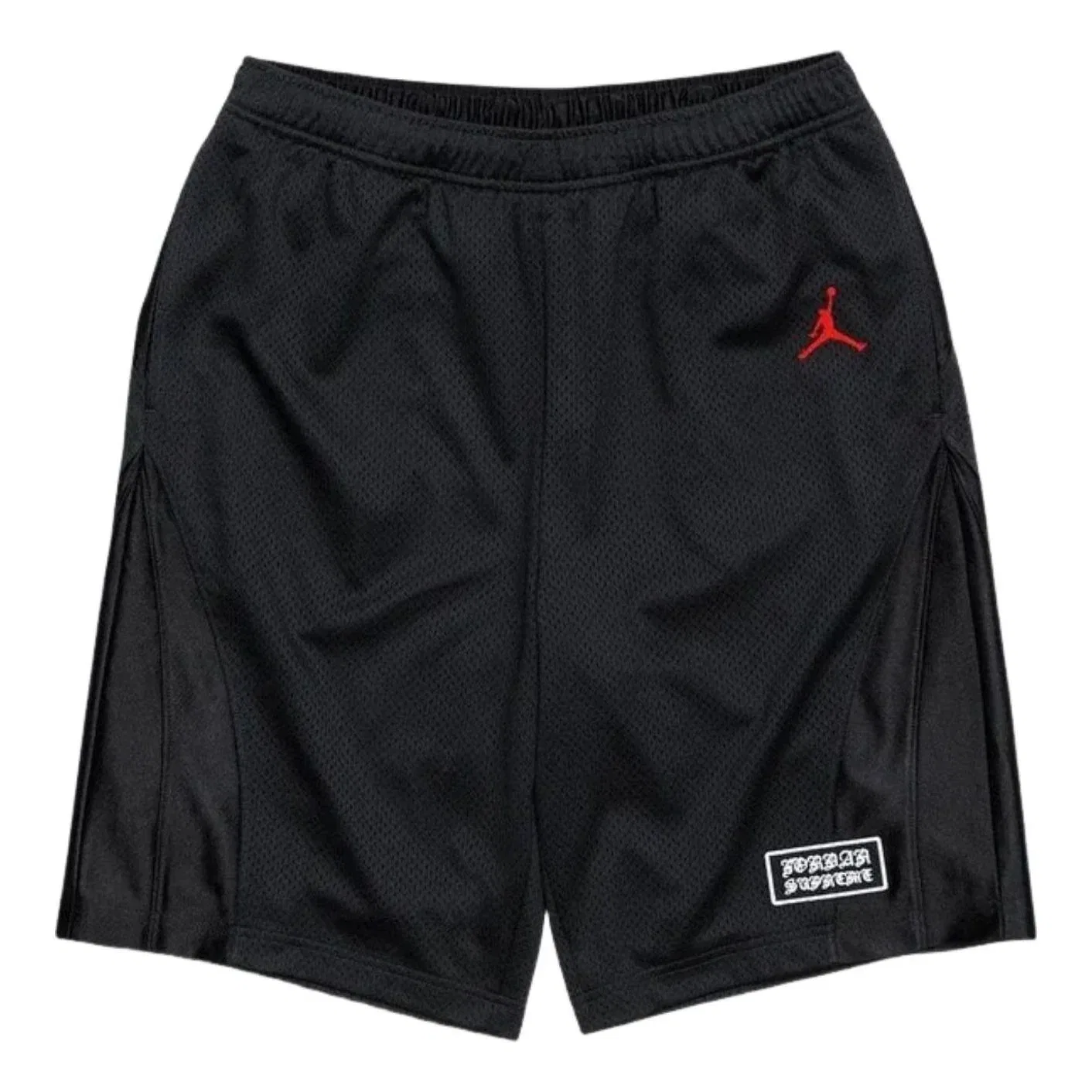 Мужские шорты с принтом Supreme x Jordan SS26 Short, черный