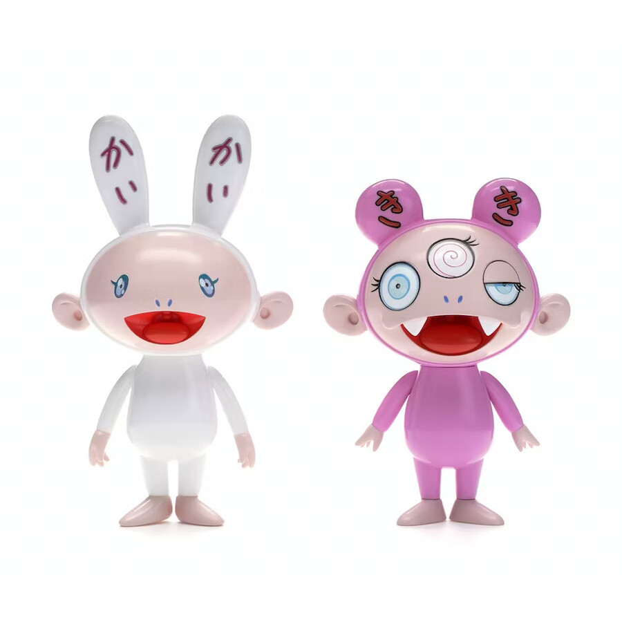 

Набор виниловых фигурок Takashi Murakami Kaikai & Kiki (Blue Eyes), 2 фигурки, мультиколор