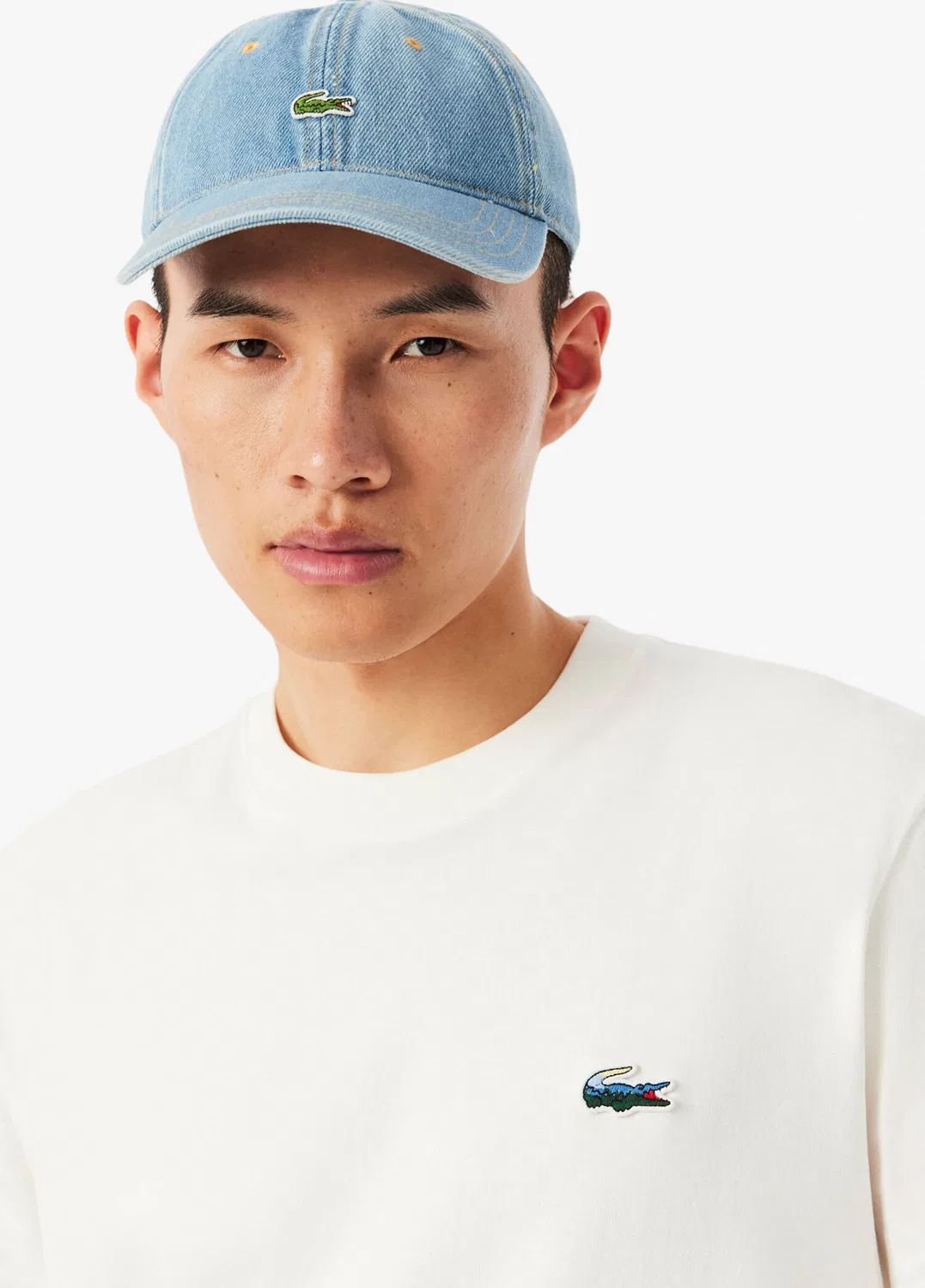 Футболка Lacoste Classic Fit, белый — фото 3
