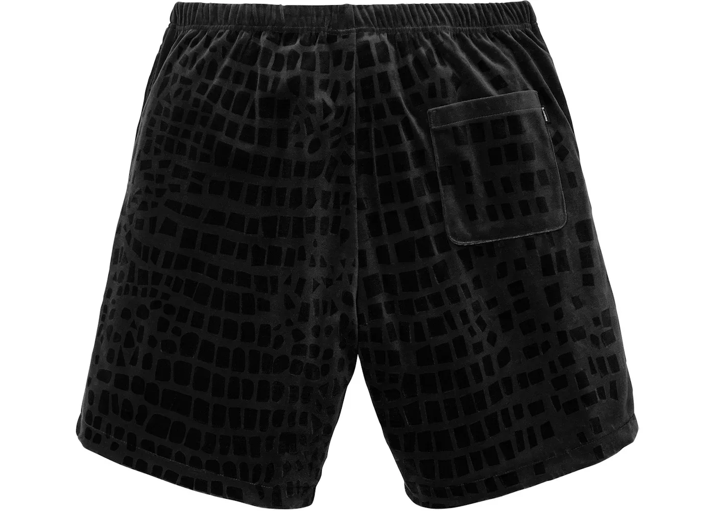 Мужские шорты велюровые Supreme Short, Black — фото 2
