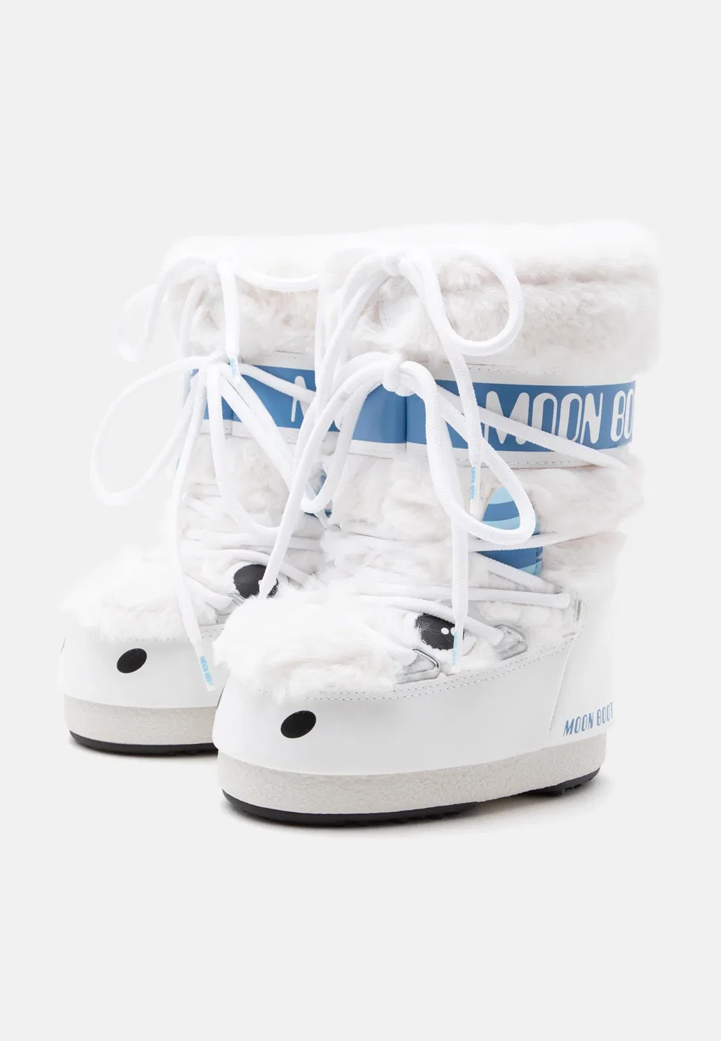 Mb icon little yeti - зимние ботинки Moon Boot, White — фото 2
