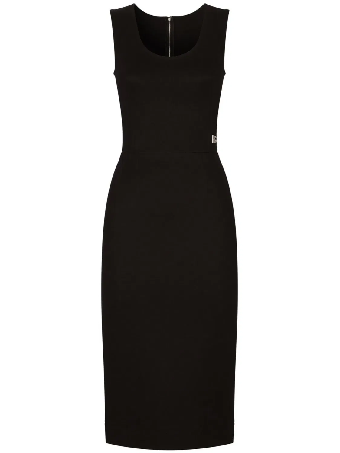 Dolce & Gabbana Платье Milano-rib черное