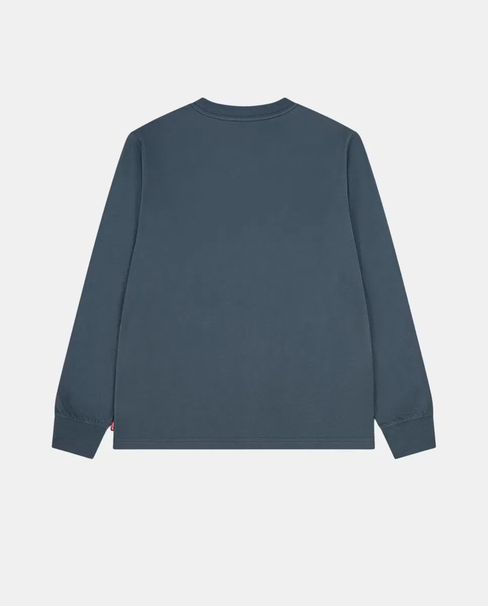 Футболка с длинным рукавом, Corte Pecho Alas Murciélago , Levi's, серый — фото 2