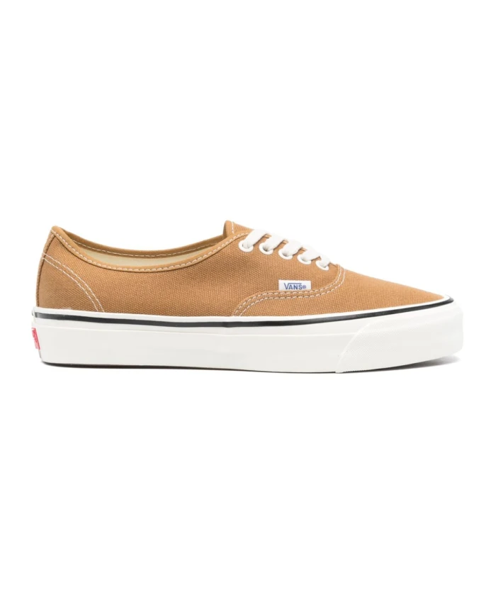 

Кроссовки из парусины с контрастной строчкой Vans, коричневый