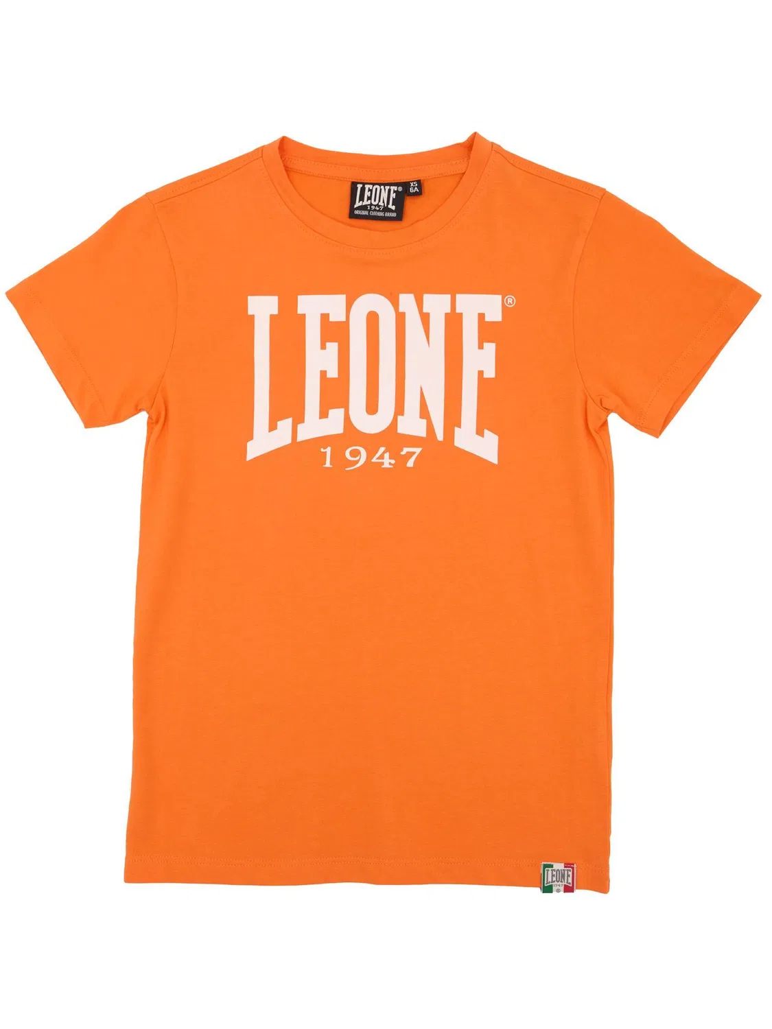 Детская хлопковая футболка Leone Basic Kurzarm-T-Shirt Leone 1947 Apparel, Orange