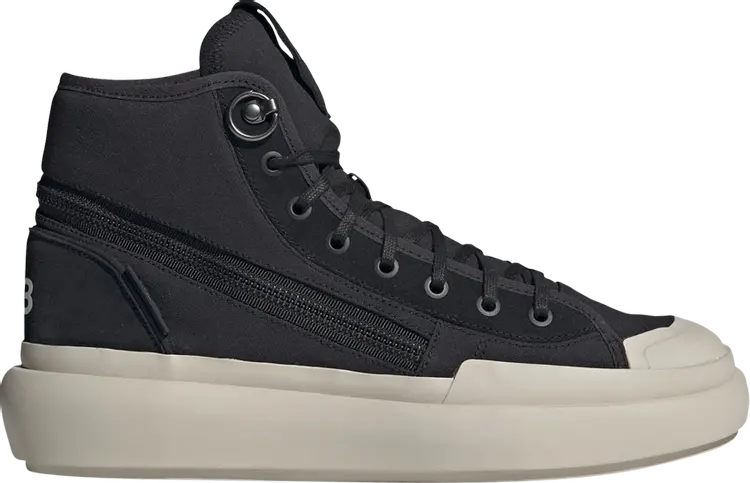 

Кроссовки Adidas Y-3 Ajatu Court High 'Black Bliss', черный