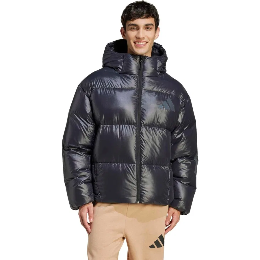 Мужская куртка-пуховик с капюшоном Climawarm Z.N.E. Puffer adidas, Черный
