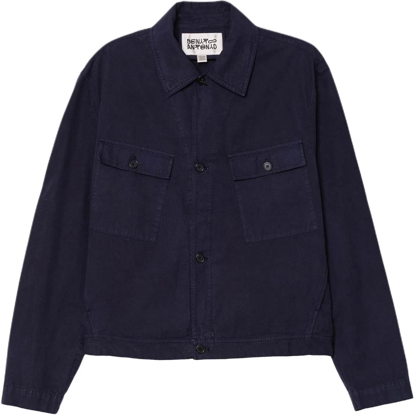 Мужская куртка в стиле кэжуал с лацканами Sea Blue ZARA, Sea Blue