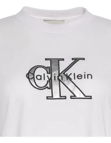 Футболка белая Calvin Klein, белый — фото 2