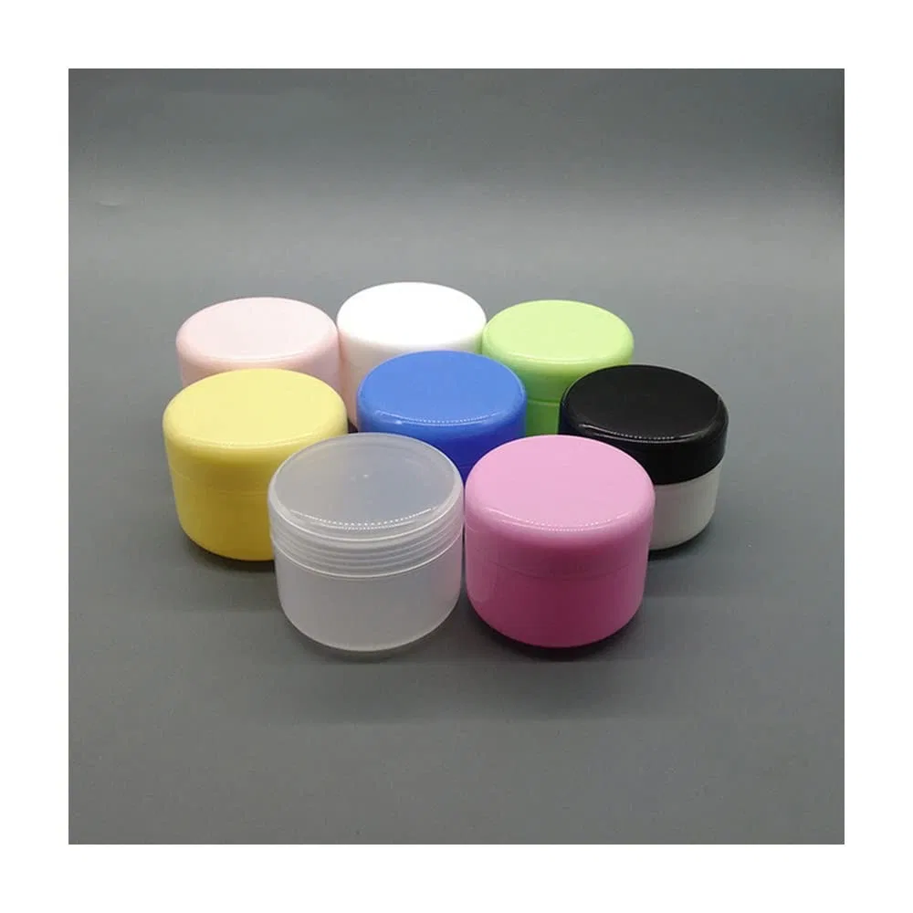 Набор пластиковых косметических баночек, ezqnirk, 10 шт, 50 г, Pink — фото 3
