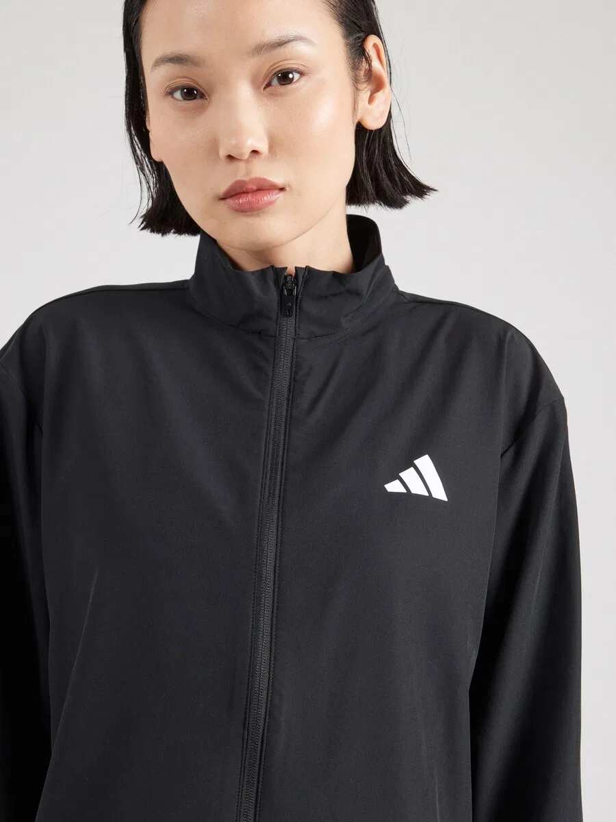 Тренировочная куртка ADIDAS PERFORMANCE 'Train Essentials' черного цвета — фото 2