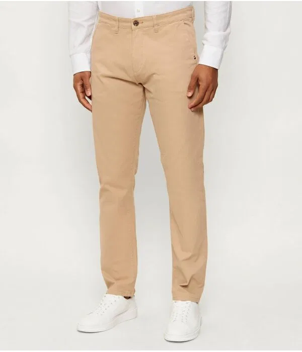 Мужские брюки чинос Regular Fit U.S. Polo Assn., бежевый — фото 3