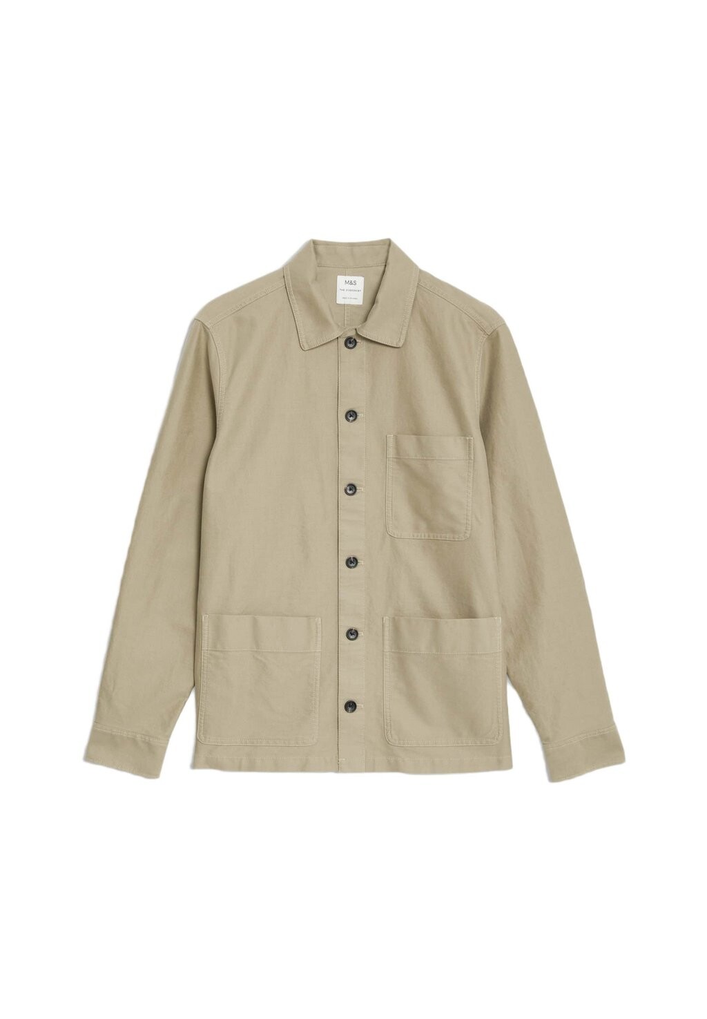 

Легкая куртка OVERSHIRT Marks & Spencer, песочный