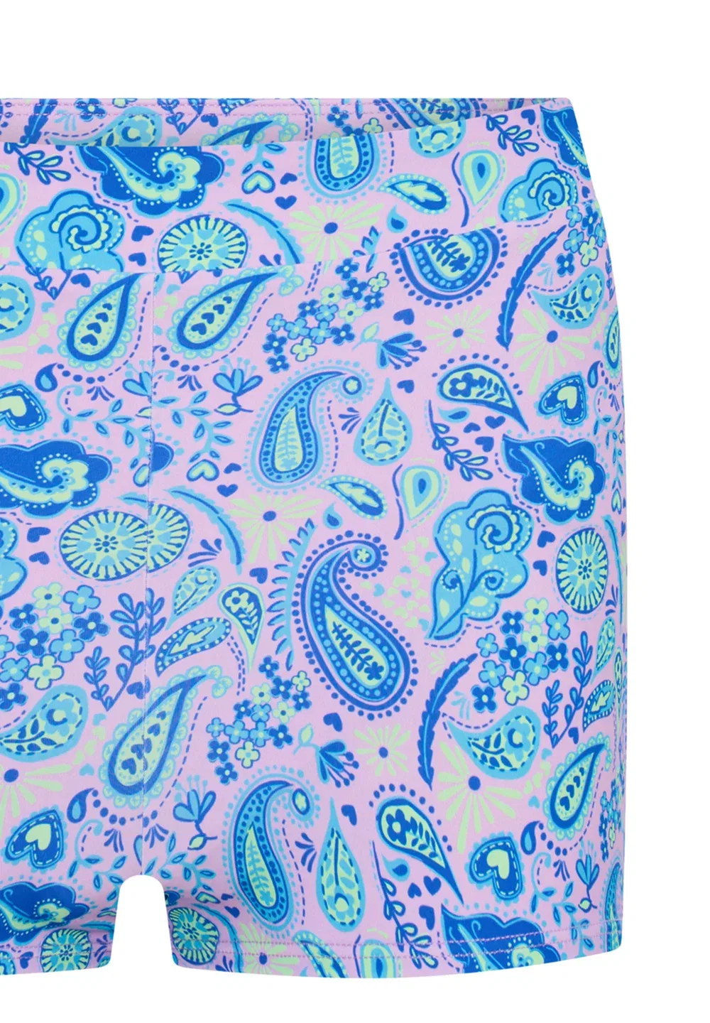 Подростковые купальники для критических дней - плавки-бикини Modibodi, Paisley Pink — фото 3