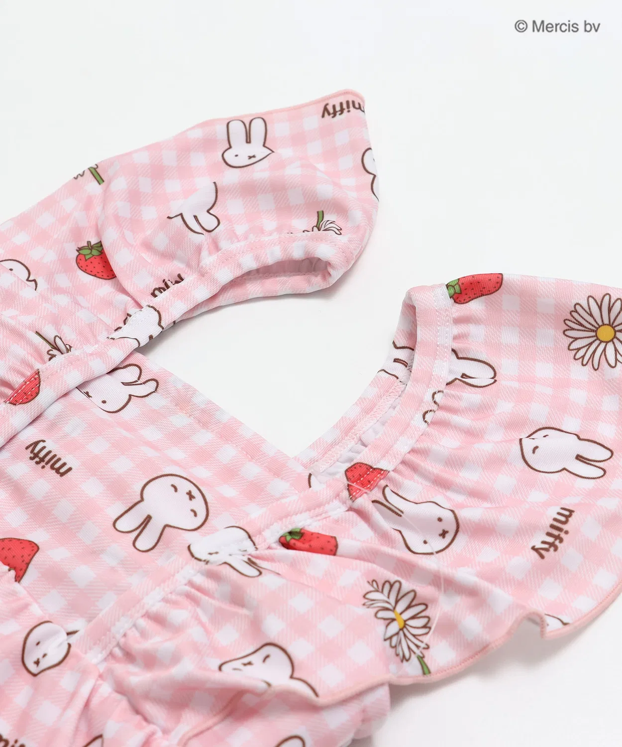 Детский комплект бикини Miffy, с принтом, Pink — фото 4