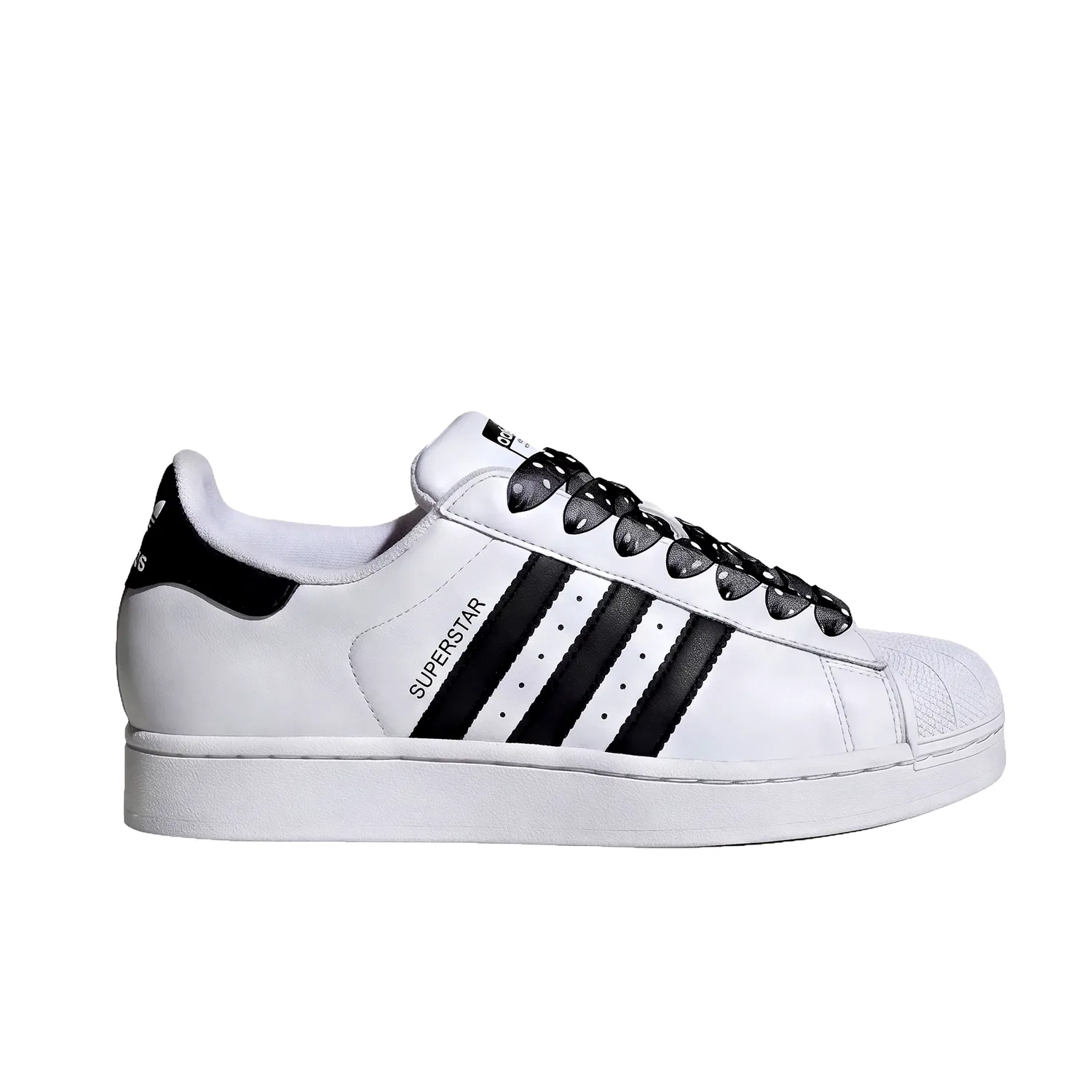 Кроссовки для скейтбординга детские Superstar 2, Adidas Originals, Black — фото 3
