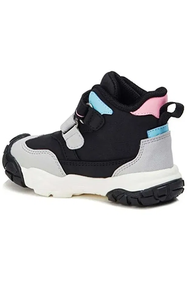 Детские ботинки для девочек ортопедические Vicco, Black-Pink — фото 4