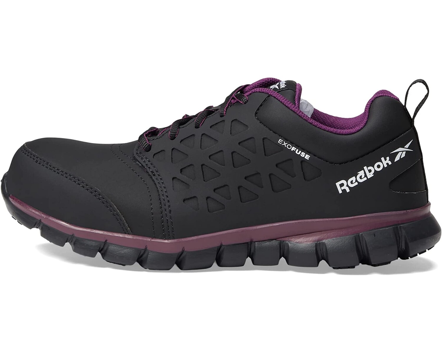 

Кроссовки Reebok Sublite Cushion Work Comp Toe SD, черный/фиолетовый