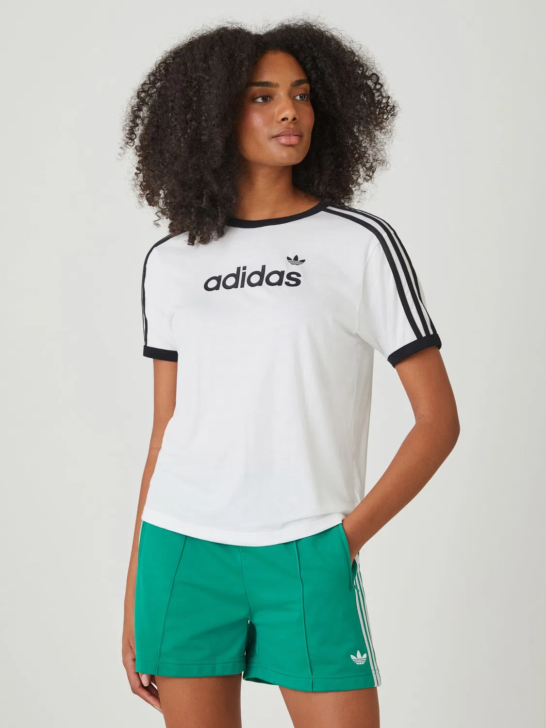 Футболка Linear T-Shirt, adidas Originals, белый